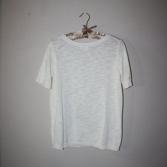 EUC Gap Crewneck Pocket Sweater in Slub Cotton - Picture 6 of 9